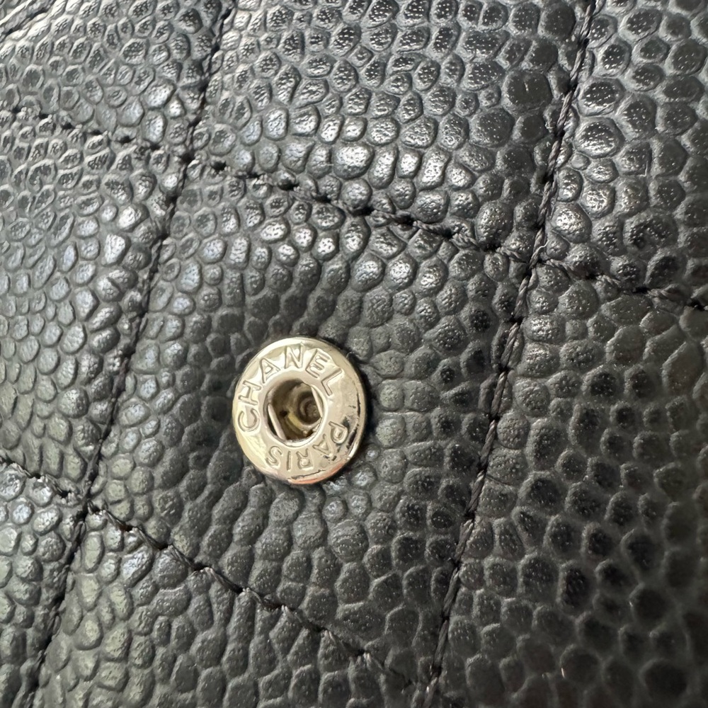 Chanel Black Caviar Quilted WOC - Relisting - Picture 7 of 9